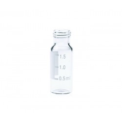 2ml Clear screw vial write-on 100/pk