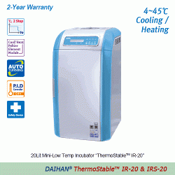 DAIHAN® 4~45℃ 20 Lit Mini-Low Temperature Incubator & Shaking Incubator