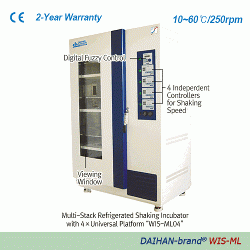 DAIHAN® Multi-Stack Refrigerated Shaking Incubator