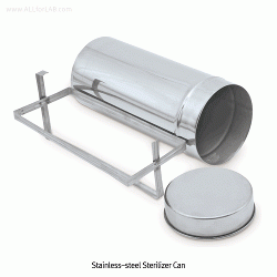Stainless-steel Sterilizer Can / Box, for Petri Dish