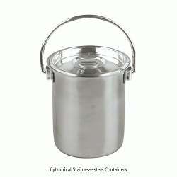 1~5 Lit Cylindrical Stainless-steel Containers