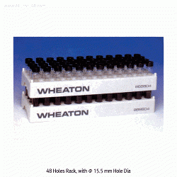 Wheaton® 36~90 holes PP White-gray Vial Racks